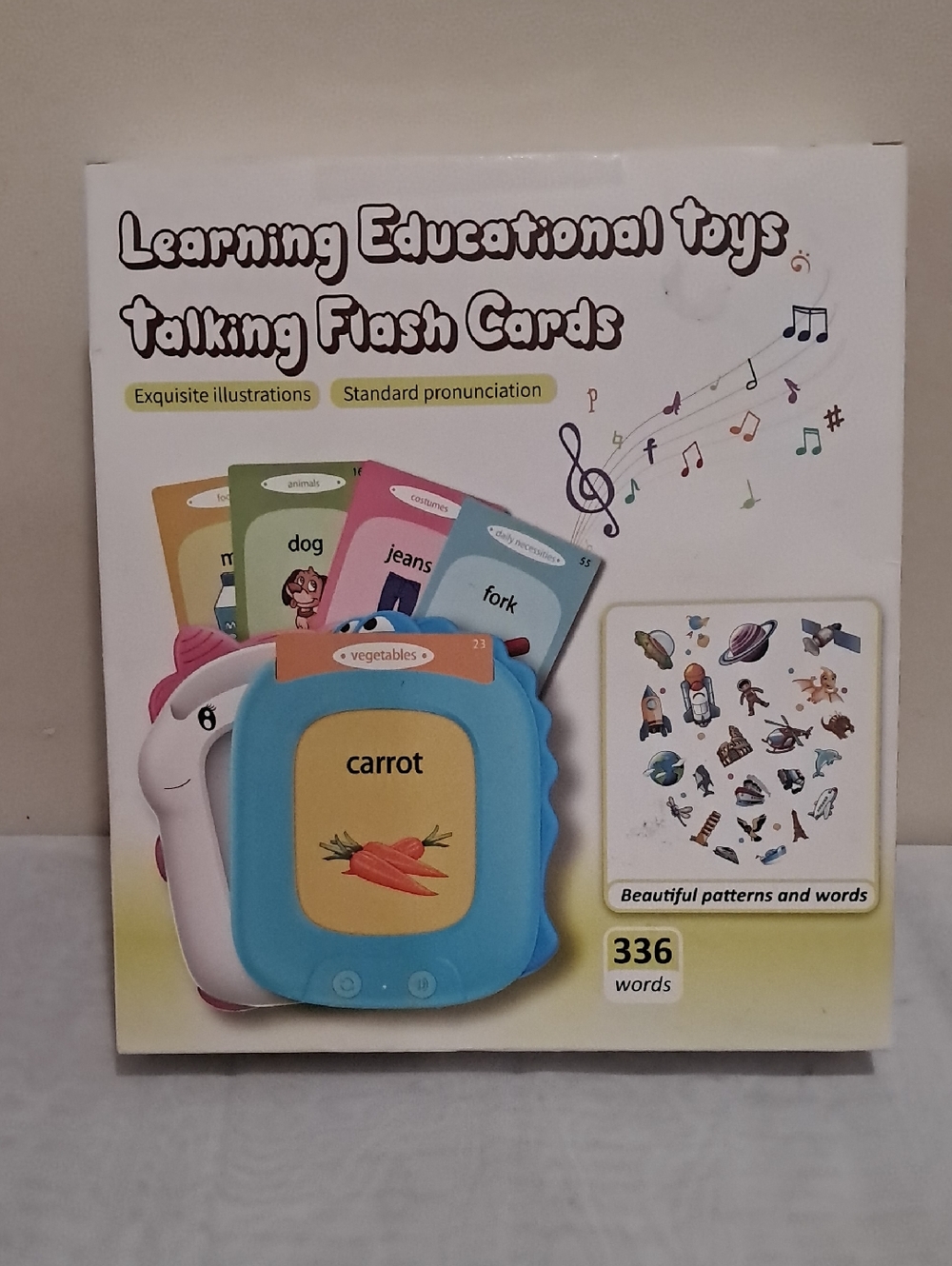 Talking Flash Cards - Blue